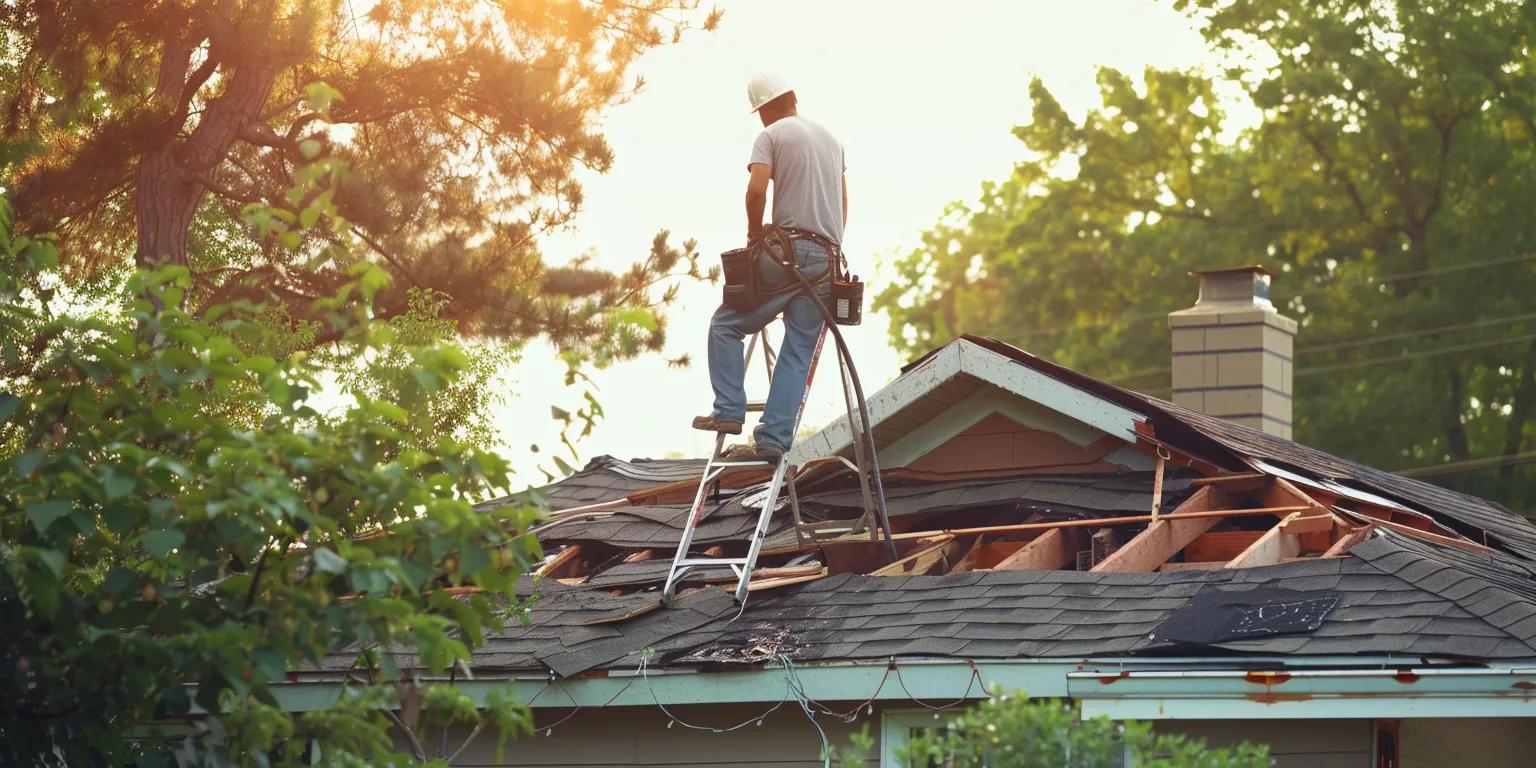 Wind Damage Repair Service Image